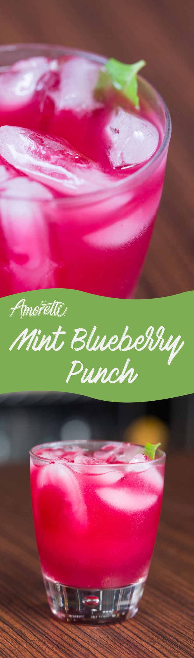 Brilliant color and fabulous taste make this cocktail unforgettable!