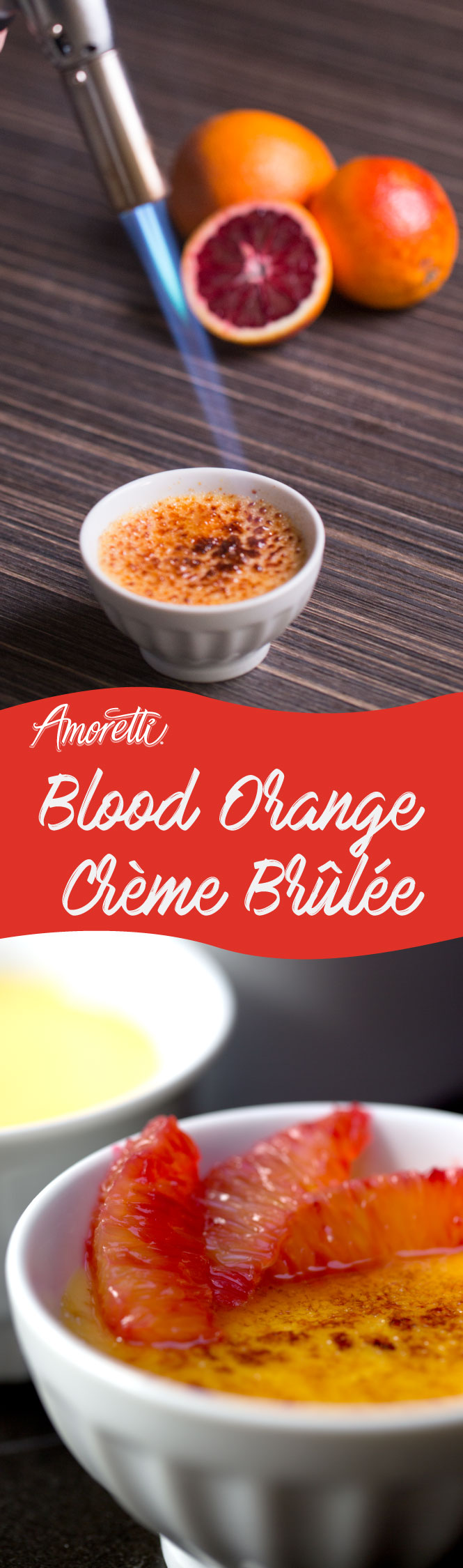 Blood Orange Crème Brûlée is a wonderful twist on that classic French dessert!