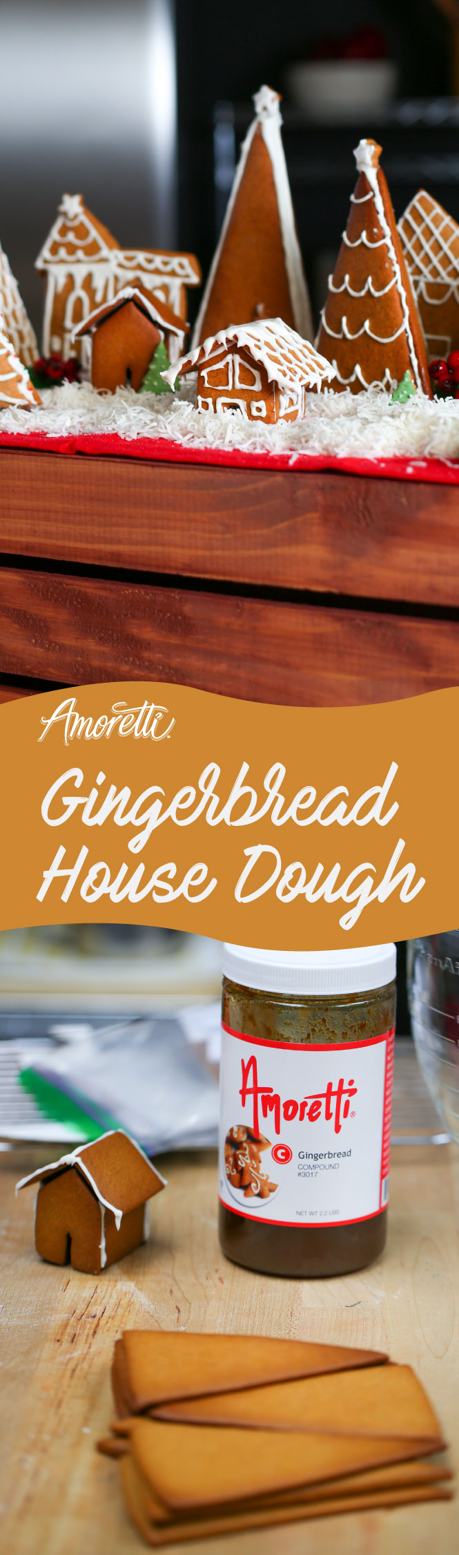 Christmas is truly here and it's time to make that gingerbread house! Try our simple recipe!