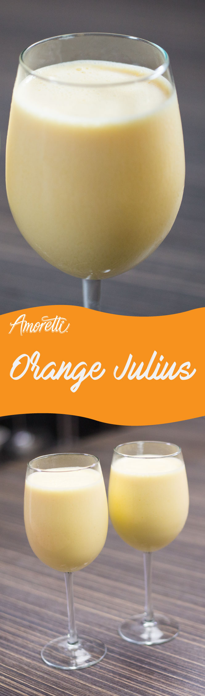How amazing is it, enjoying the summer breeze and drinking a glass of Orange Julius!