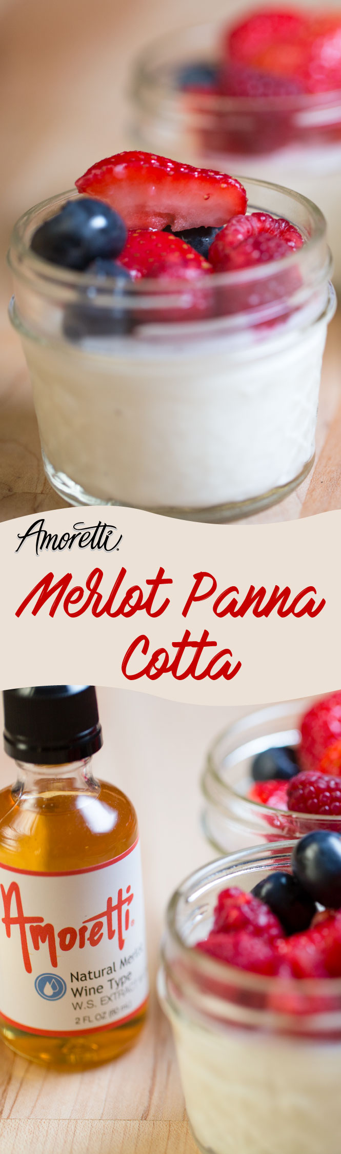 Merlot Panna Cotta