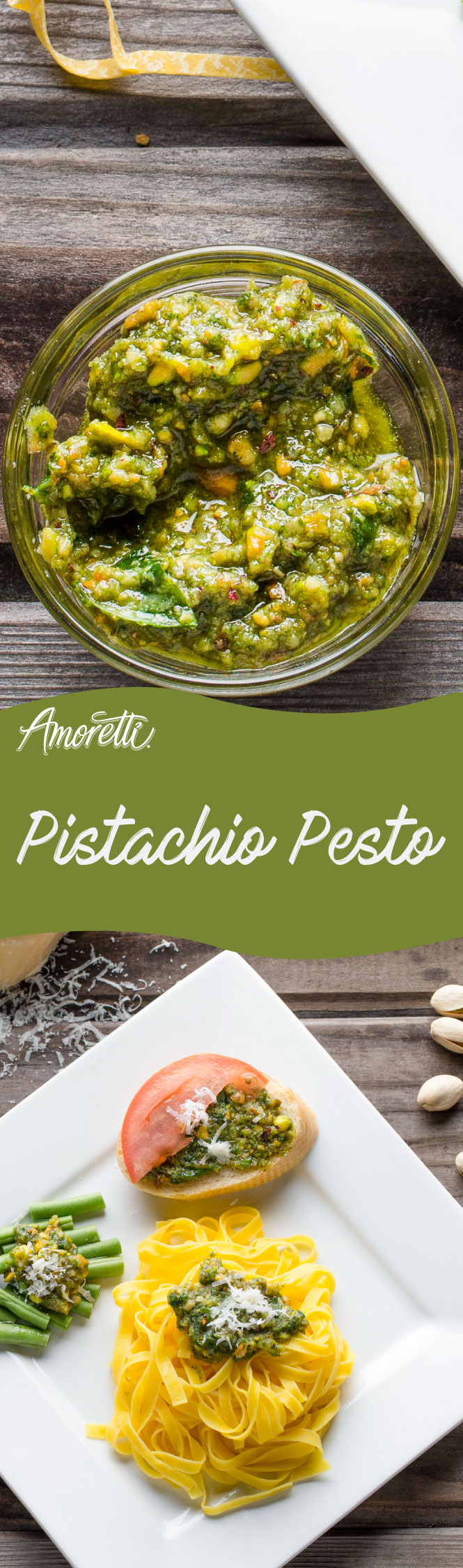 A quick pesto with tons of flavor!