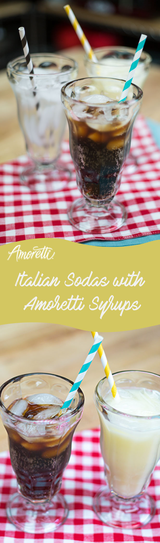Make Italian Sodas using our syrups and a Soda Stream!