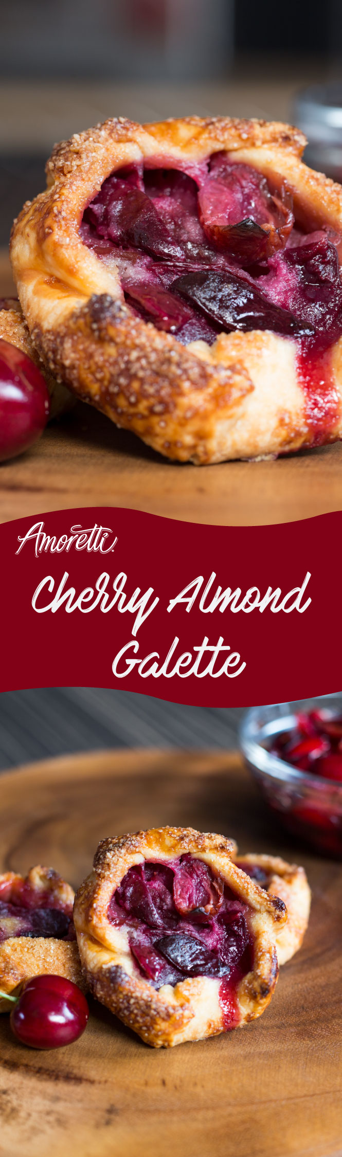 The sweet cherries complement the smooth, nutty almond cream, all wrapped up in a simple dough to create a treat that's perfect enjoyed by yourself or used to wow your friends with at your next gathering.