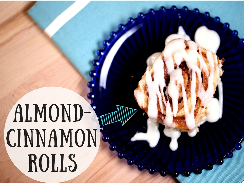 Almond Cinnamon Rolls.