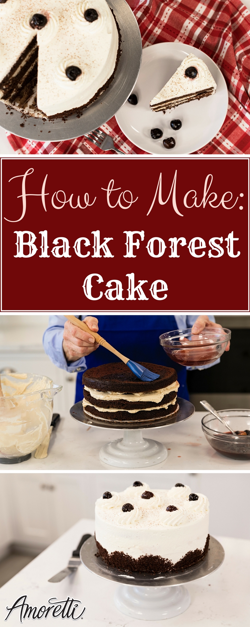 Amoretti Black Forest Cake