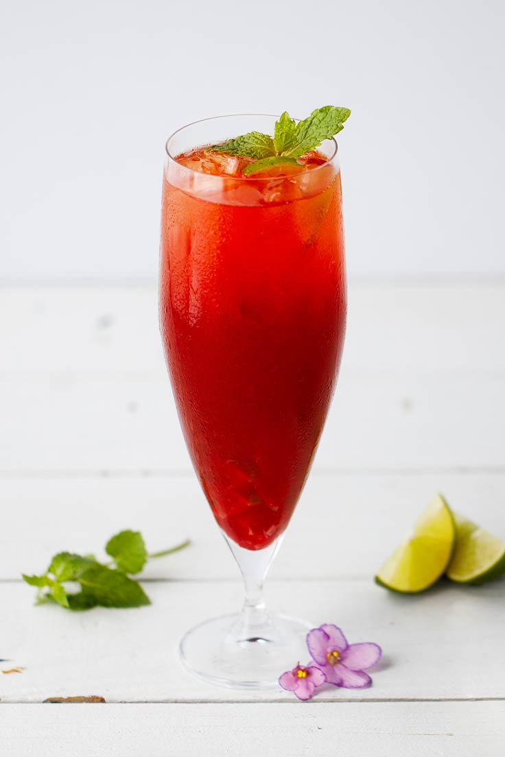 Amoretti Tropical Hibiscus Rum Tea Recipe