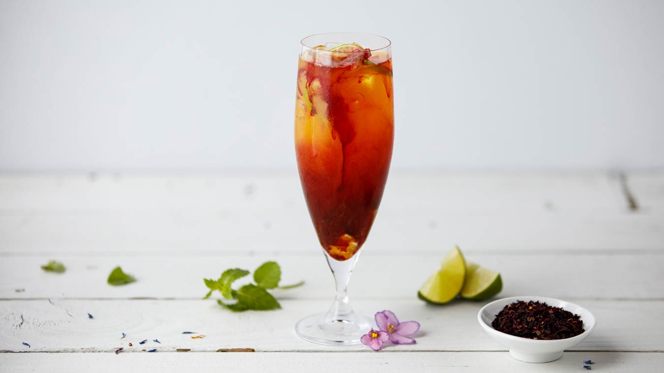 Amoretti Recipe: Tropical Hibiscus Rum Tea