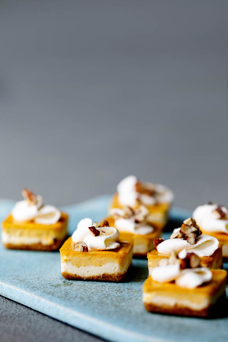 Amoretti Pumpkin Spice Cheesecake Bites Recipe