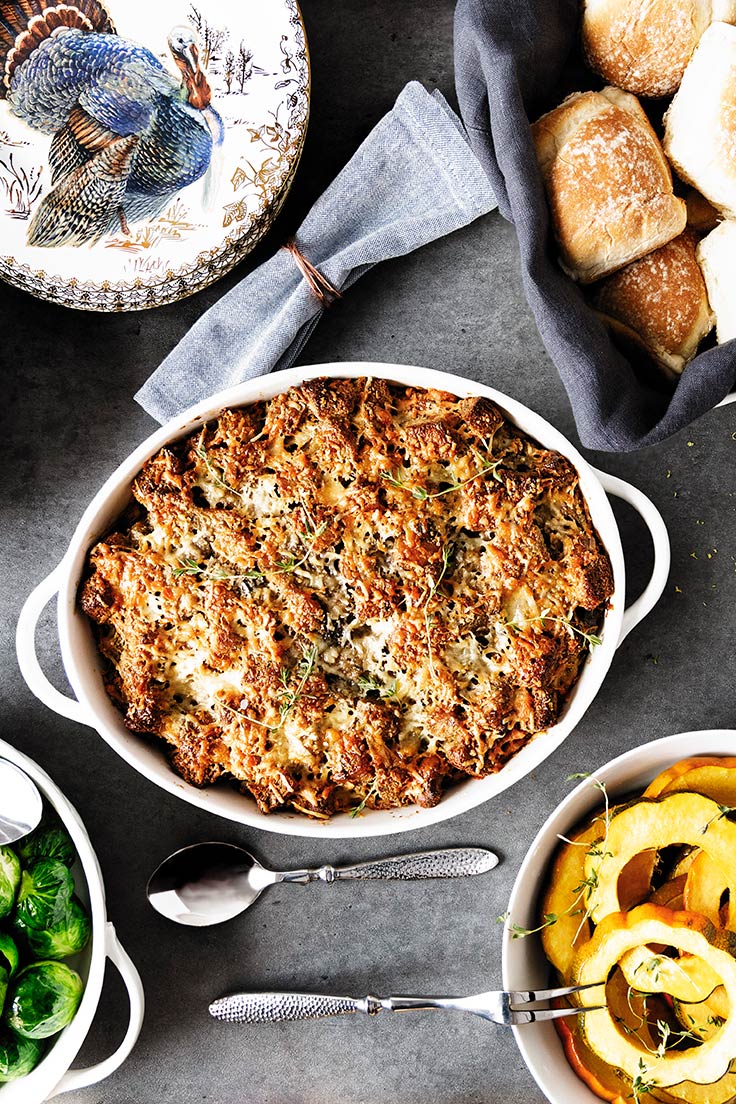 Amoretti Recipe: Chestnut Bread Pudding