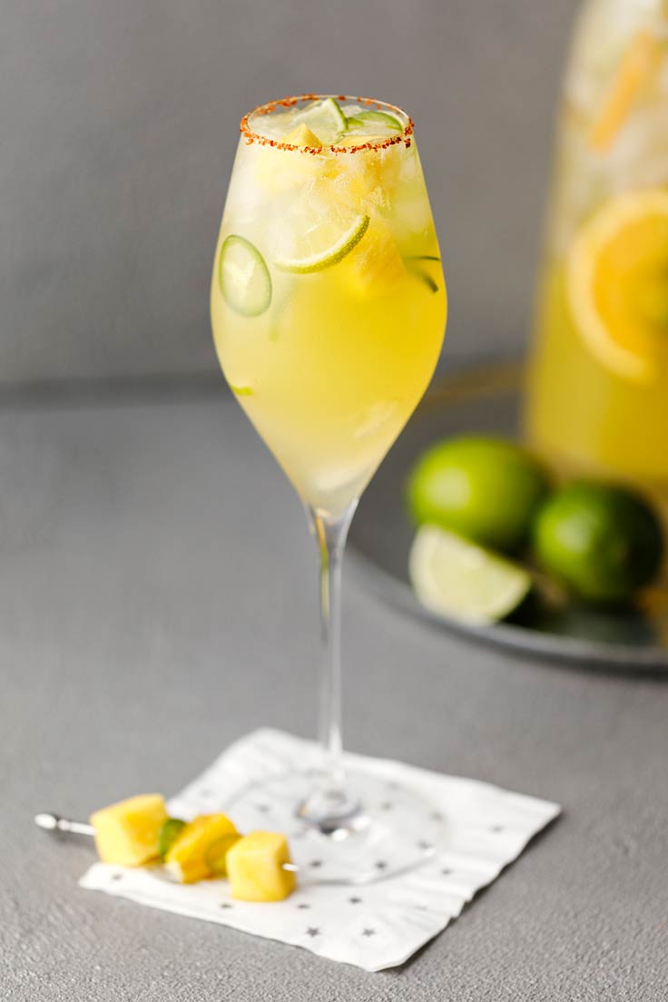 Amoretti Sweet Heat Skinny Margarita Recipe