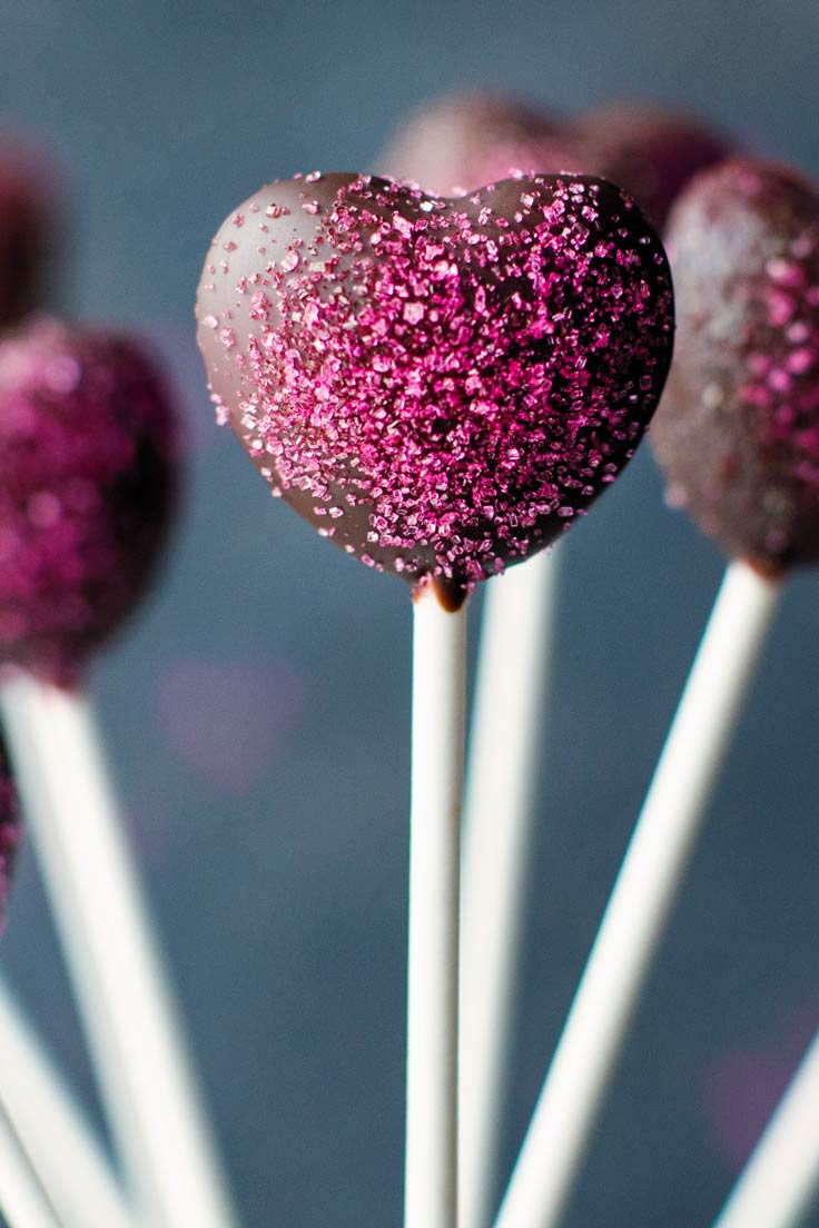 Amoretti Red Velvet Truffles on a stick Recipe