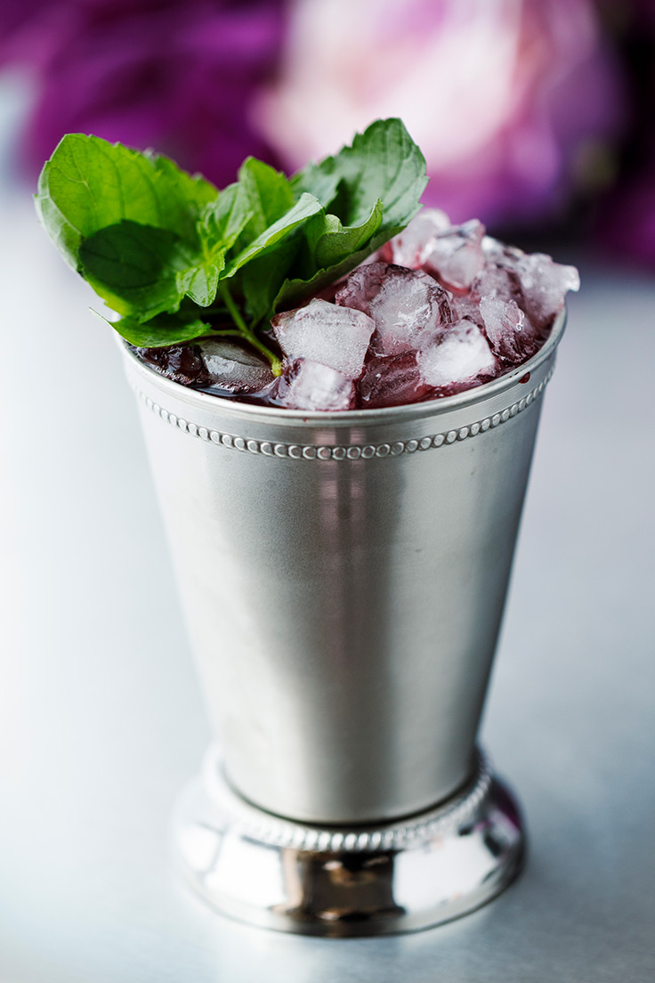Amoretti Blackberry Mint Julep Recipe for spring