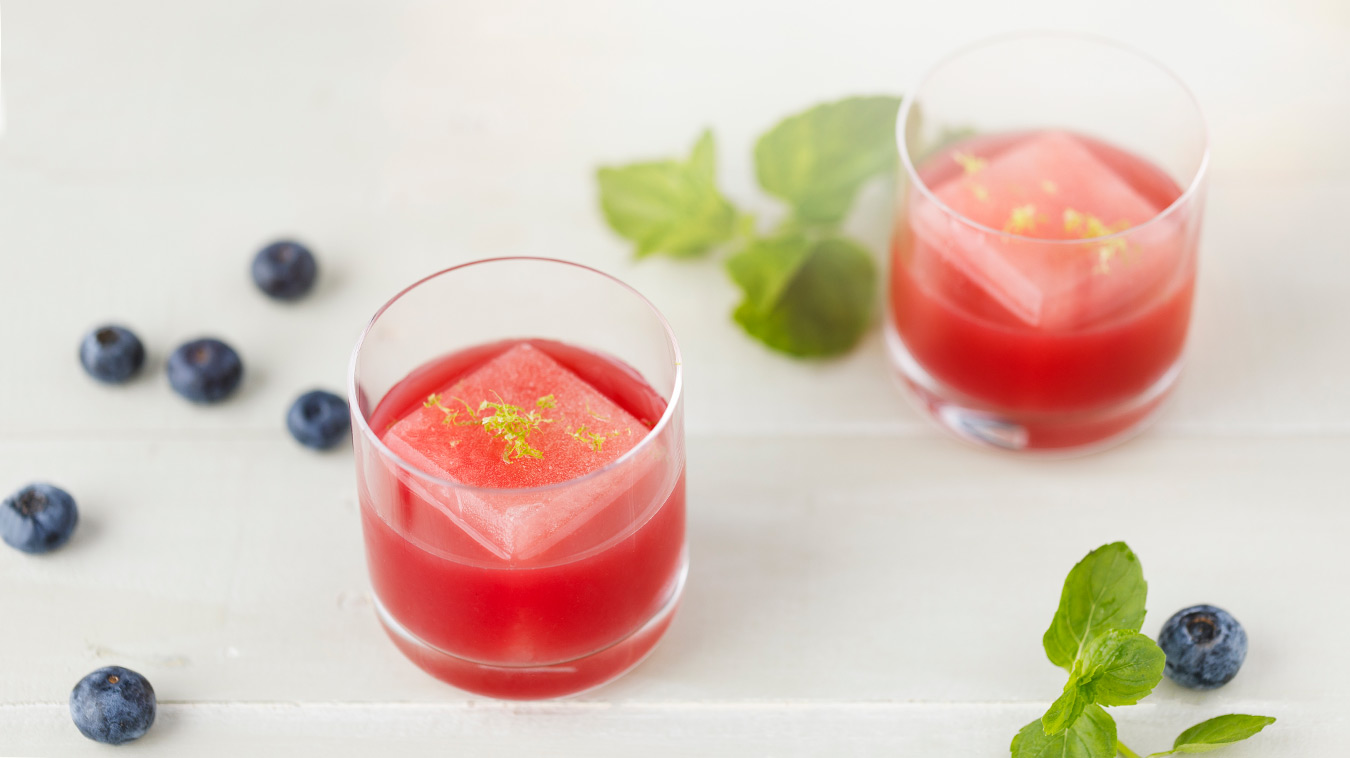 Amoretti Recipe: Blueberry Watermelon Mocktail