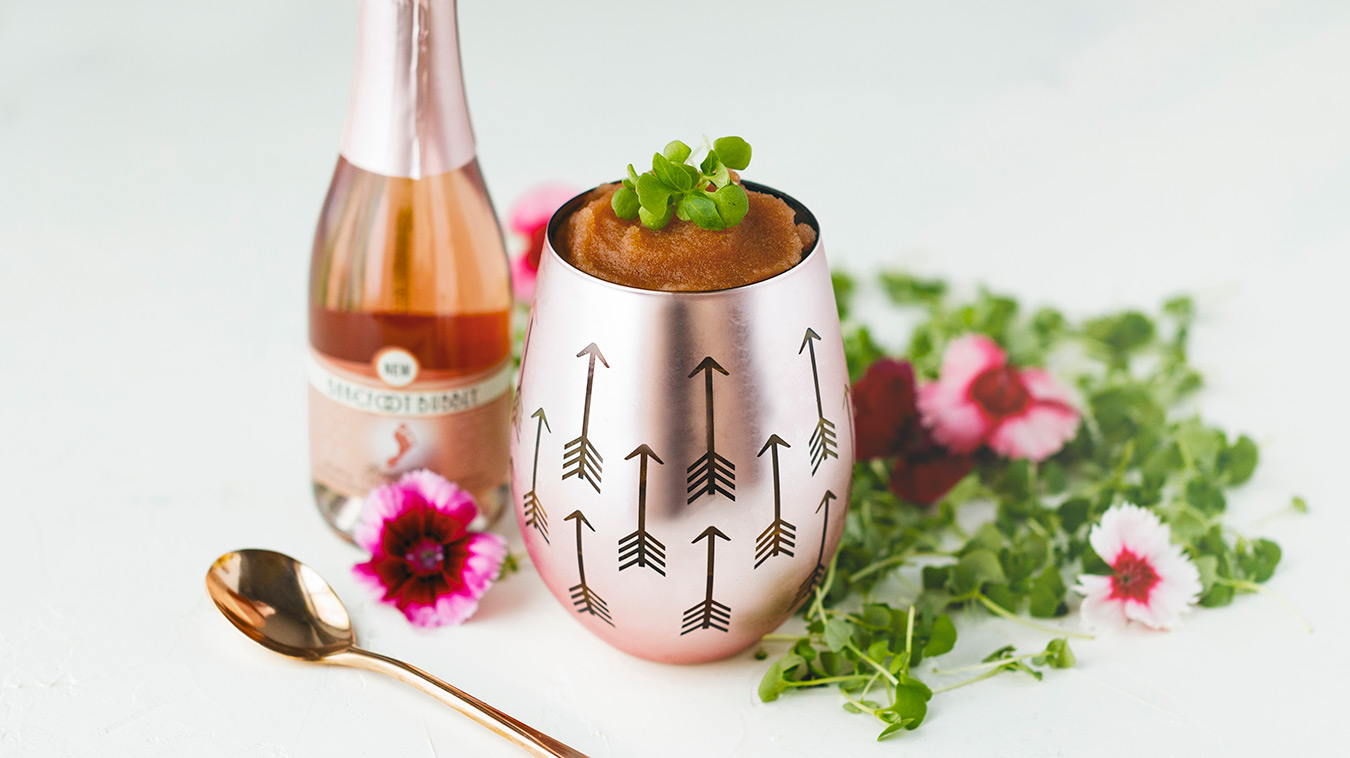 Amoretti Recipe: Rosé Slushé