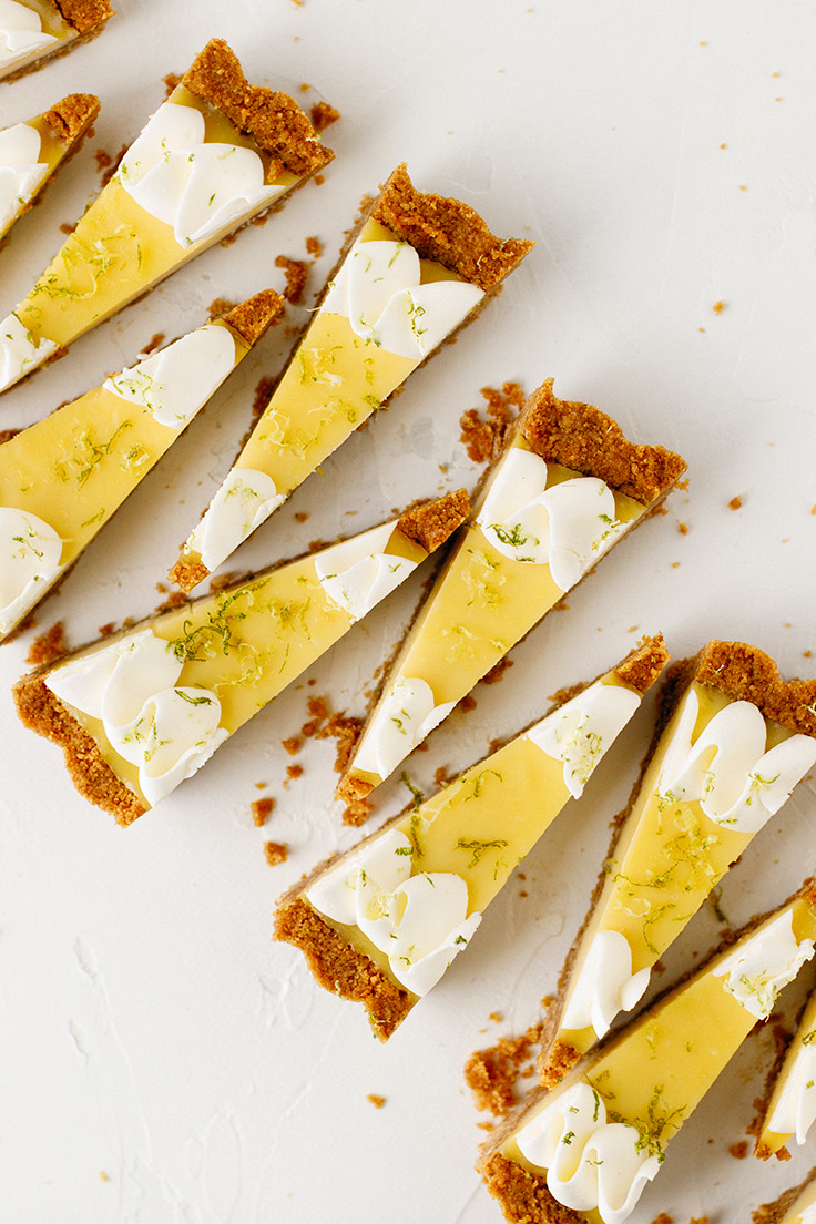 Amoretti Coconut Lime Tart Recipe