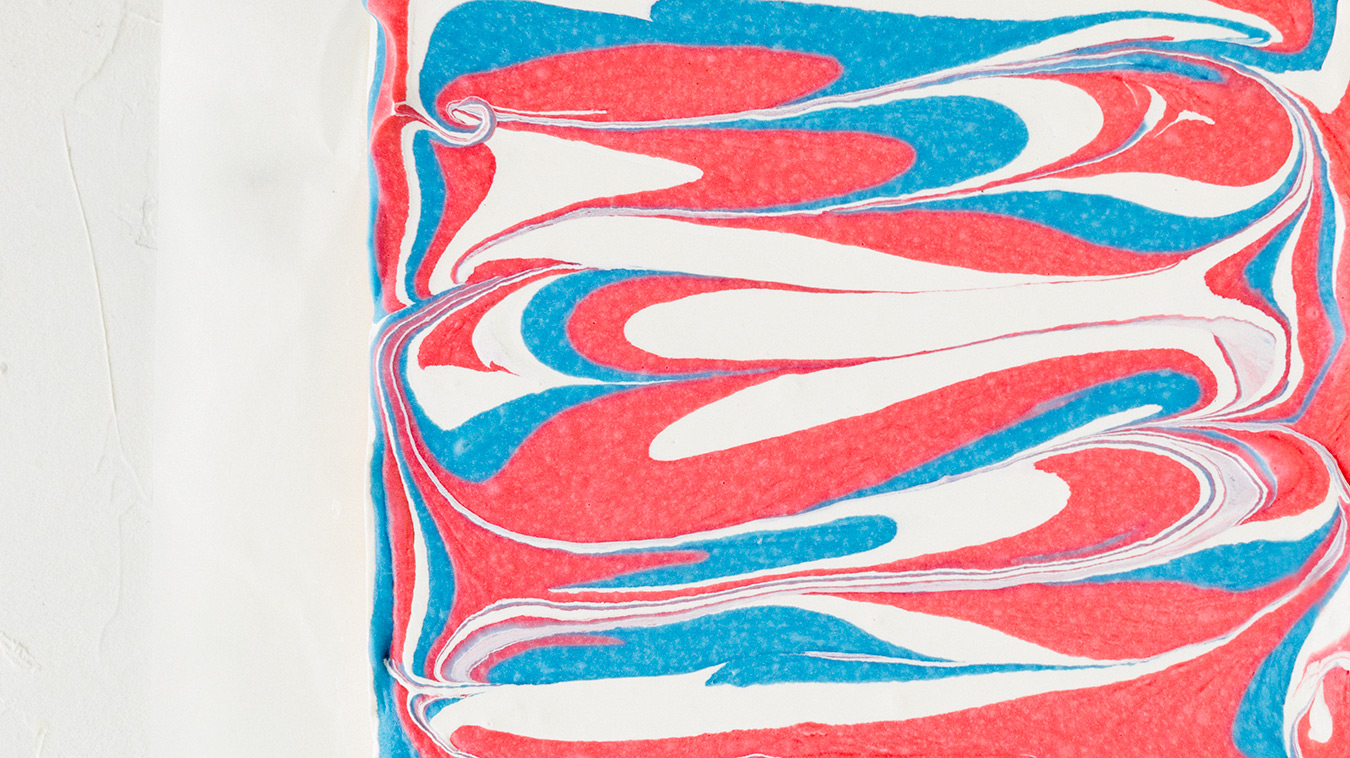 Amoretti Recipe: Red White & Blue Fudge