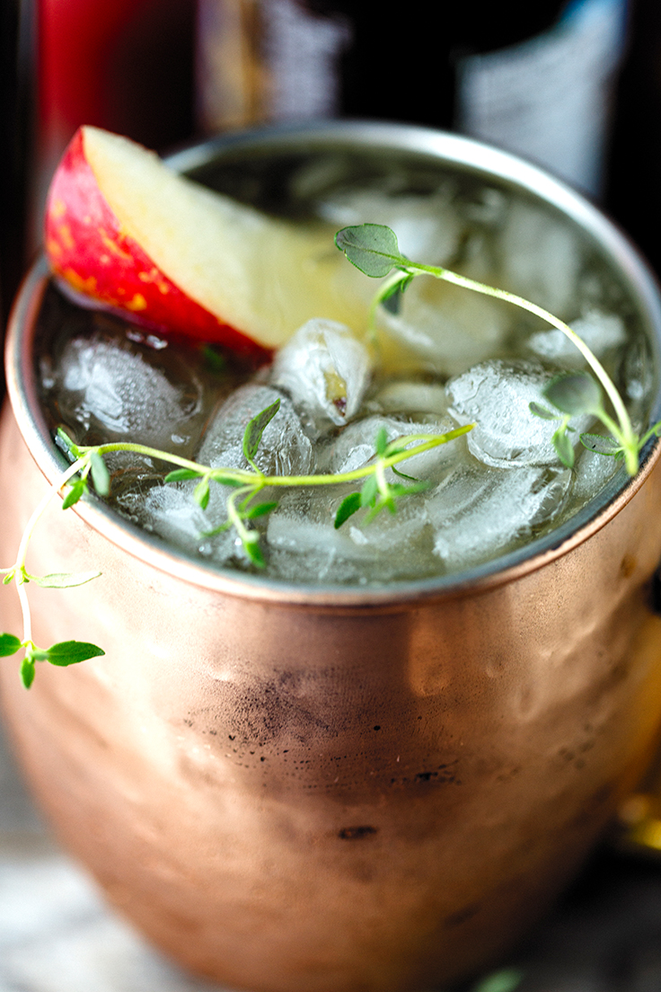 Amoretti Hard Cider Moscow Mule Recipe