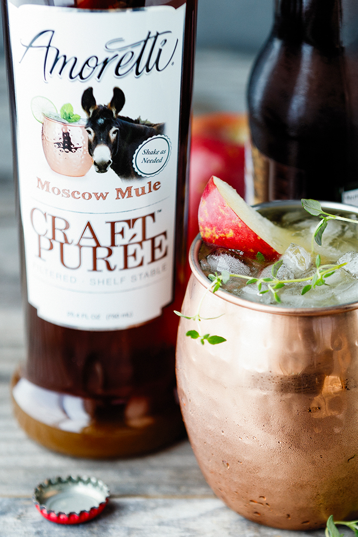 Amoretti Hard Cider Moscow Mule Recipe