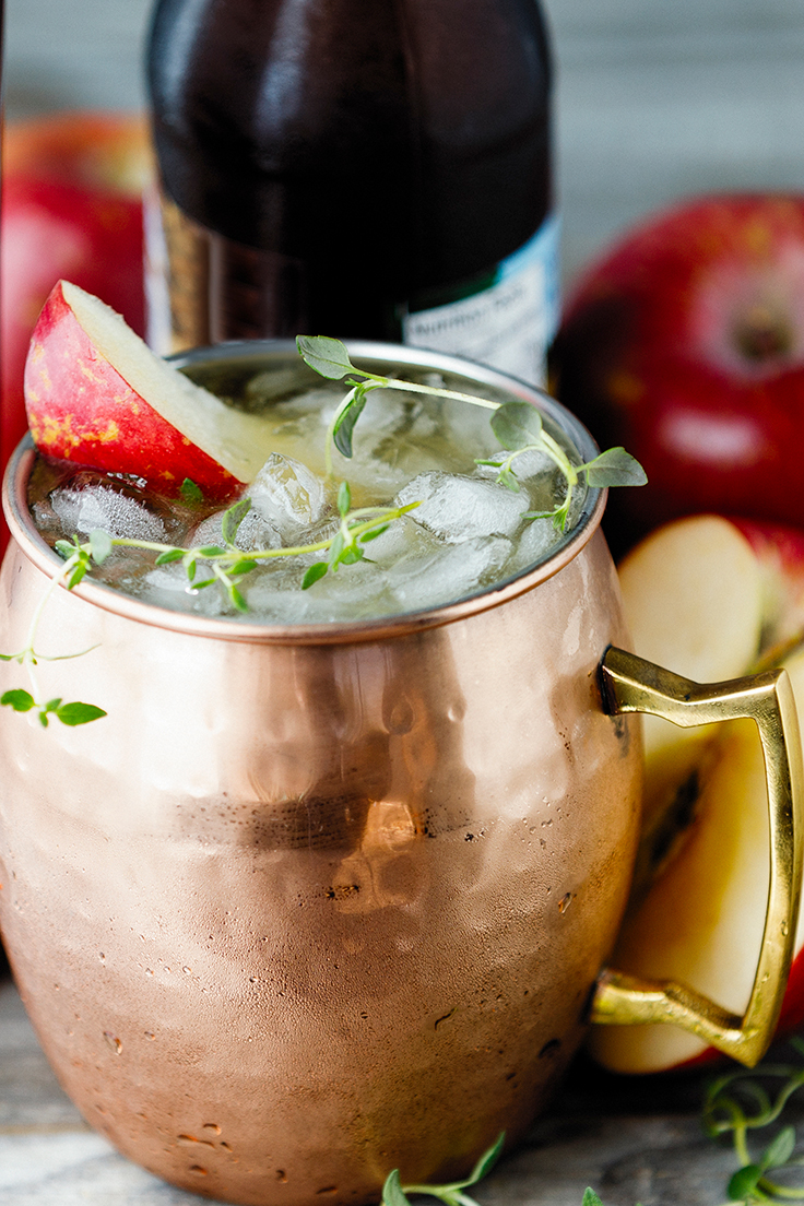 Amoretti Hard Cider Moscow Mule Recipe