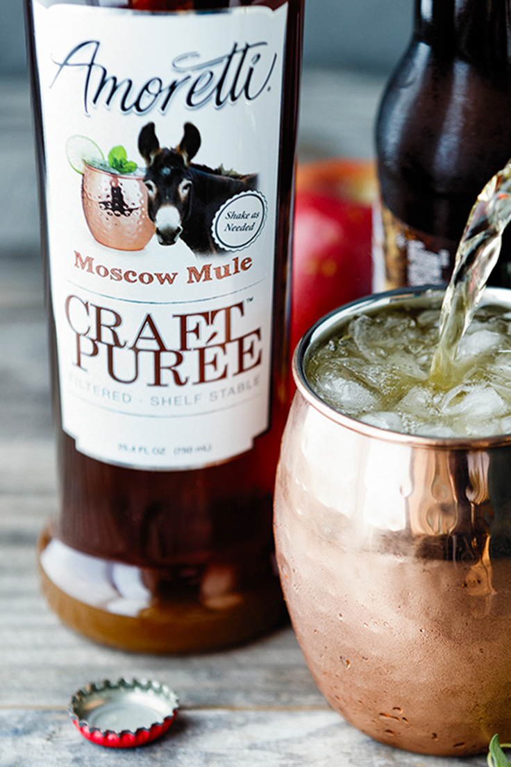 Amoretti Hard Cider Moscow Mule Recipe