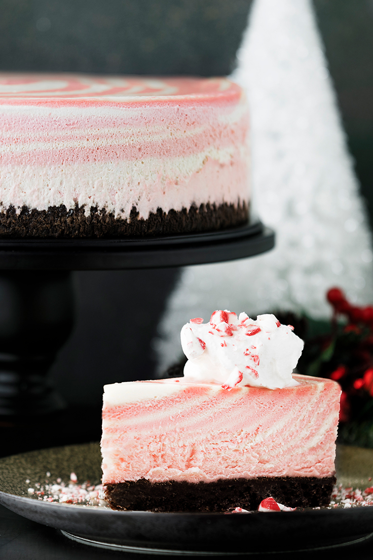Amoretti Peppermint Zebra Cheesecake Recipe