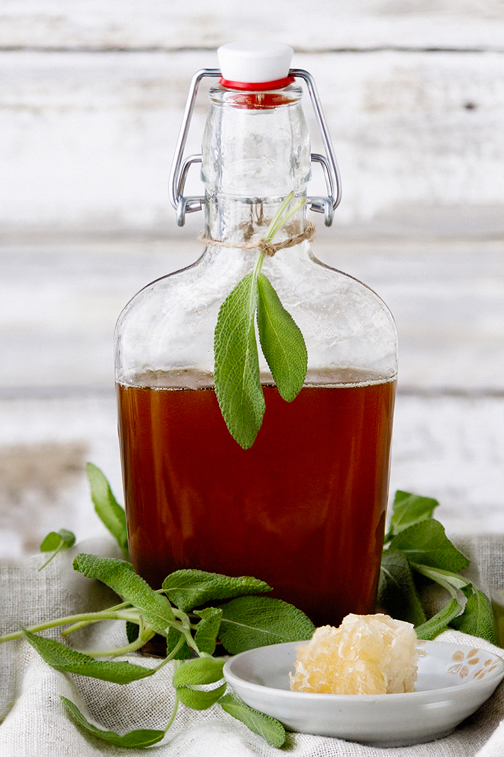 Amoretti Simple Syrup Recipe - Manuka Honey & Sage Simple Syrup