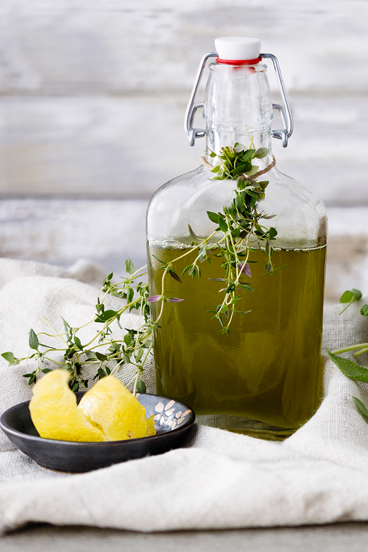 Amoretti Simple Syrup Recipe - Lemon Thyme Simple Syrup