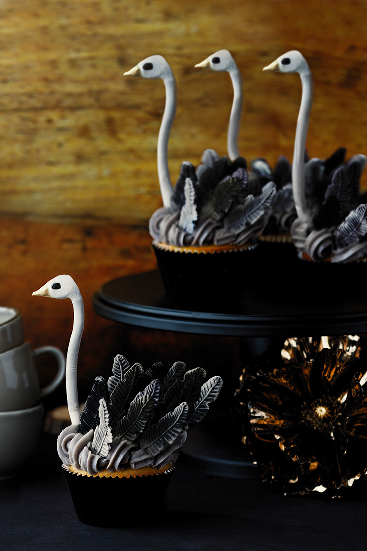 Amoretti Ostrich Cupcakes Recipe