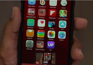 Location of Passbook app on iphone launcher