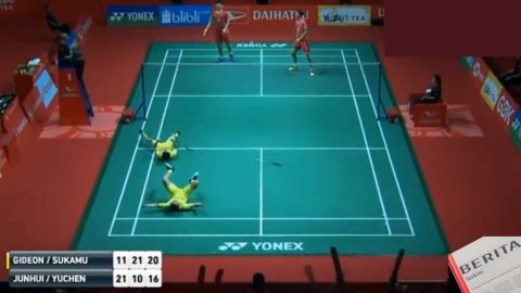 Menangi Duel Panas Kevin Sanjaya dan Marcus Gideon Juara Indonesia Masters 2018 Menangi Duel Panas Kevin Sanjaya dan Marcus Gideon Juara Indonesia Masters 2018
