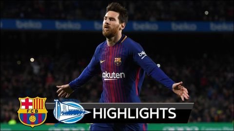Barcelona vs Alaves 2-1 - All Goals & Extended Highlights - La Liga 28/01/2018 HD Barcelona vs Alaves 2-1 - All Goals & Extended Highlights - La Liga 28/01/2018 HD