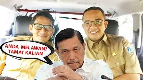 ANIES-SANDI TAMAT! LUHUT PANJAITAN TANTANG SIAPA yang BERANI melarang REKLAMASI akan DITENGGEL4MK4N ANIES-SANDI TAMAT! LUHUT PANJAITAN TANTANG SIAPA yang BERANI melarang REKLAMASI akan DITENGGEL4MK4N