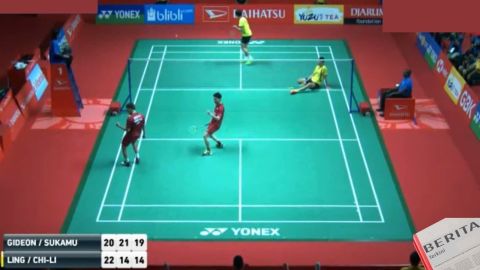 Terlambat Panas Kevin Sanjaya/Marcus Gideon Tetap Lolos Ke Babak Semifinal Indonesia Masters 2018 Terlambat Panas Kevin Sanjaya/Marcus Gideon Tetap Lolos Ke Babak Semifinal Indonesia Masters 2018