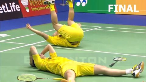 2017 Hong Kong Open Final Kevin Sanjaya SUKAMULJO Marcus GIDEON vs Mads CONRAD PETERSEN Mads KOLDING 2017 Hong Kong Open Final Kevin Sanjaya SUKAMULJO Marcus GIDEON vs Mads CONRAD PETERSEN Mads KOLDING