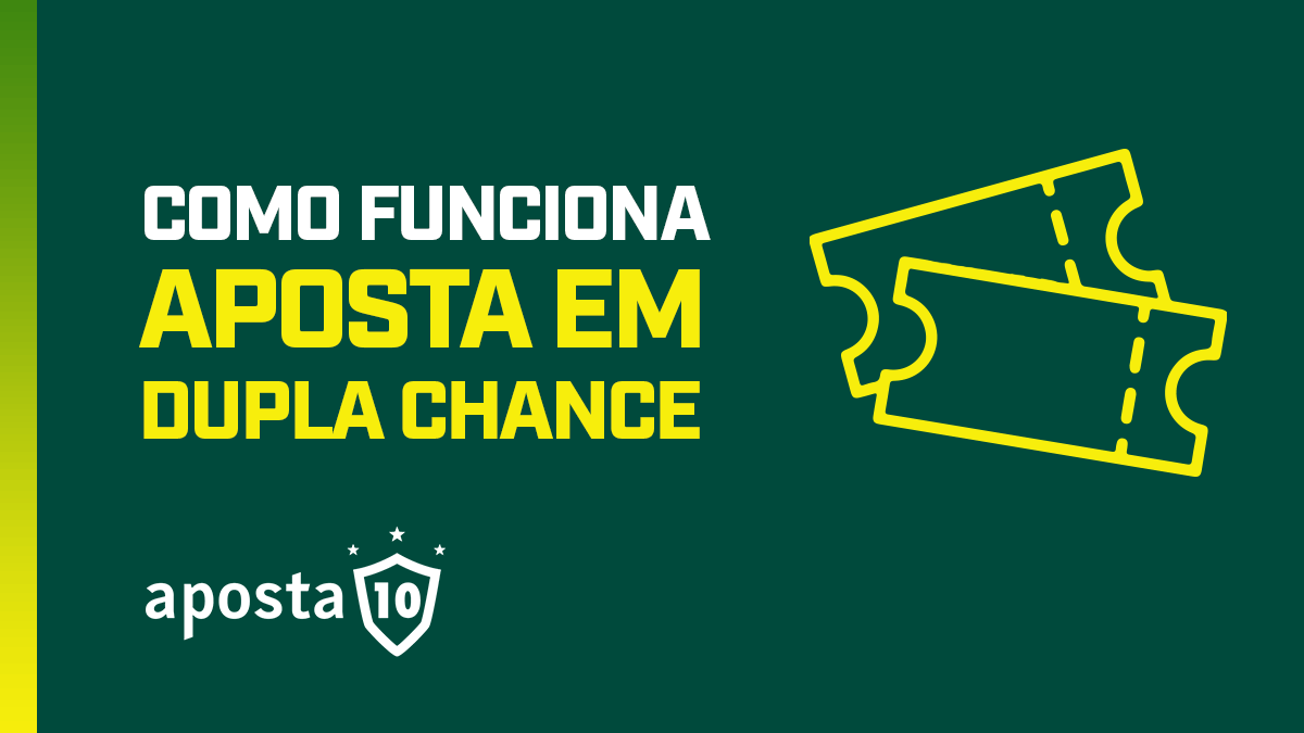 Apostas em mercados de Chance Dupla