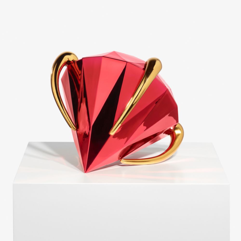 Diamond (Red)-Jeff Koons-1