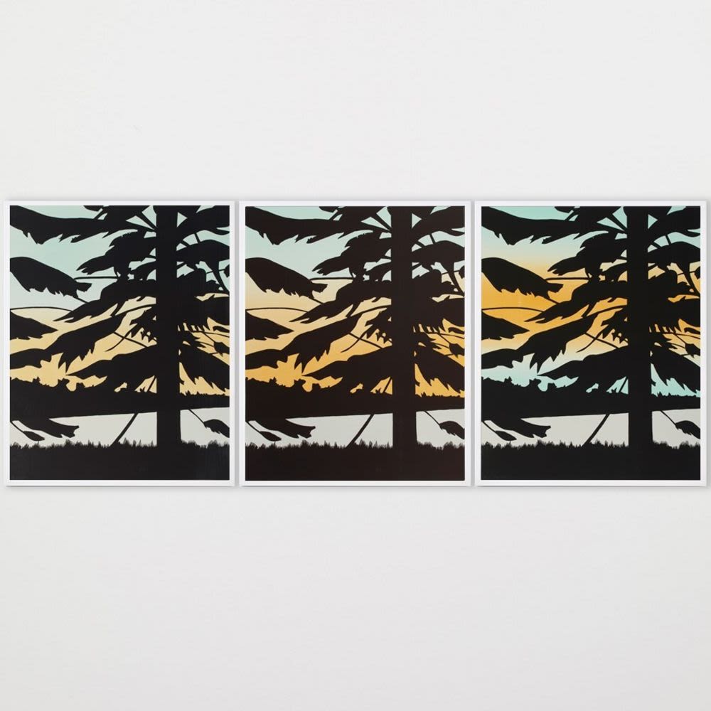 Twilight (Portfolio of 3)-Alex Katz-1