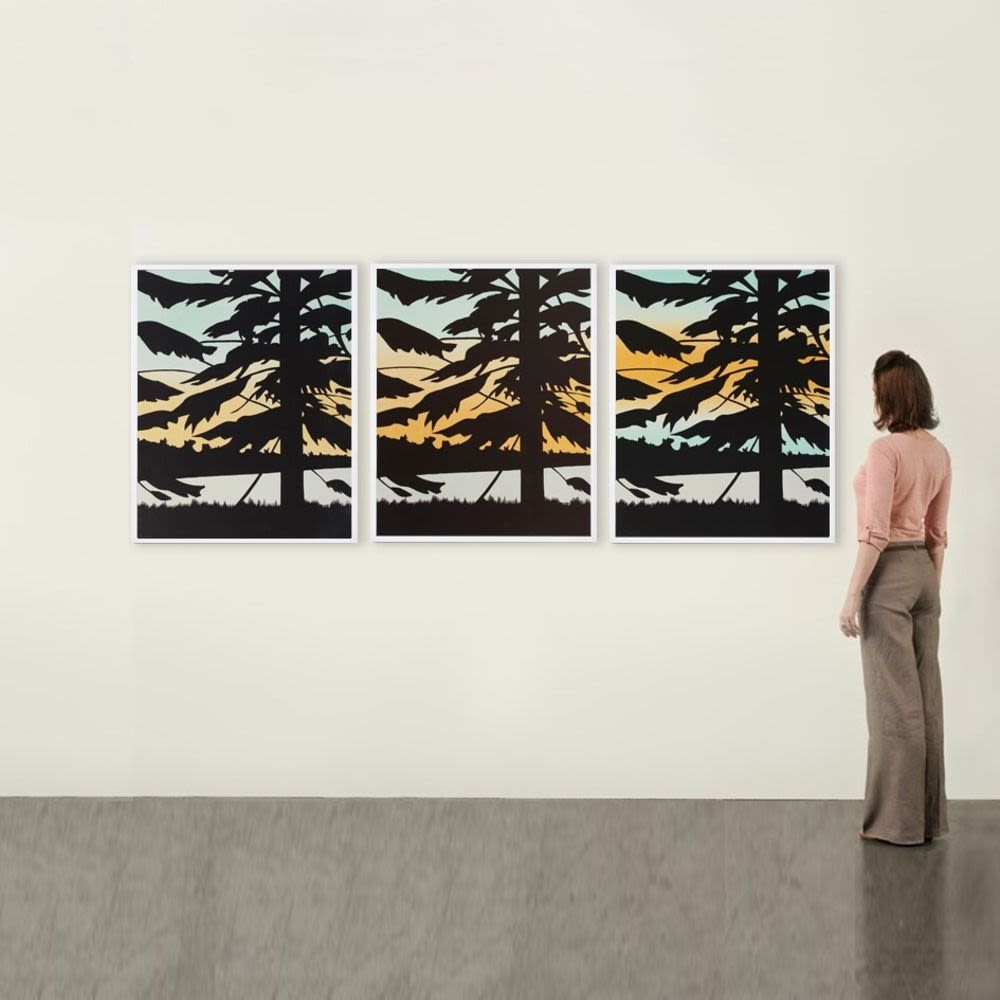 Alex Katz "Black Dress (Yi)" | Weng Contemporary
