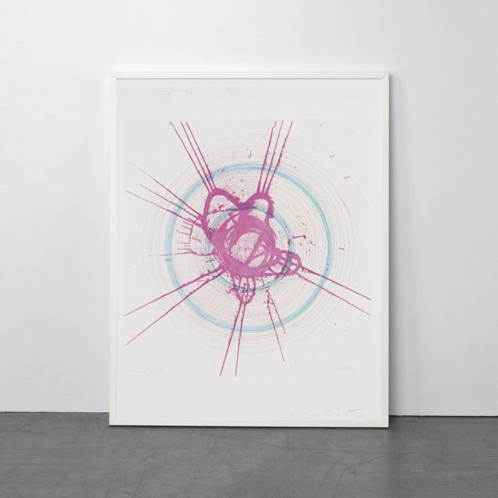 Global-a-go-go-for Joe (from In a Spin, the Action of the World on Things, Volume I)-Damien Hirst-1