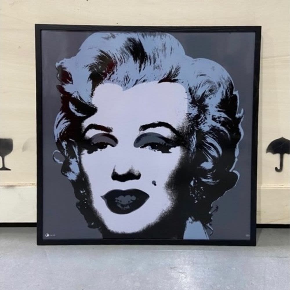 Marilyn (Silver)-Andy Warhol-1