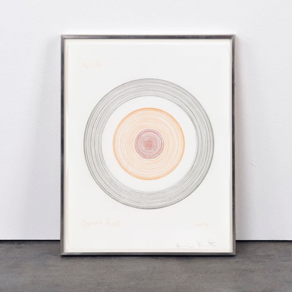 Orbital (from In a Spin, the Action of the World on Things, Volume I)-Damien Hirst-1