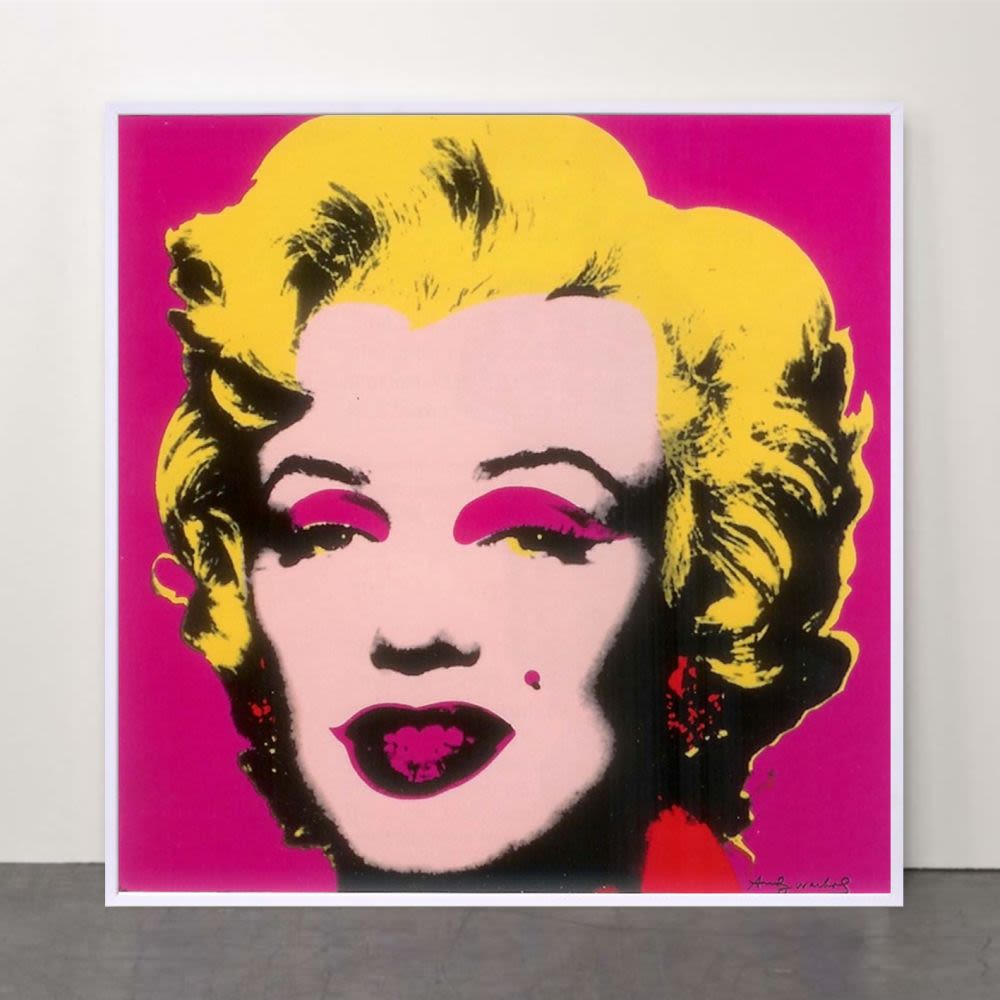 Marilyn (Pink)-Andy Warhol-1