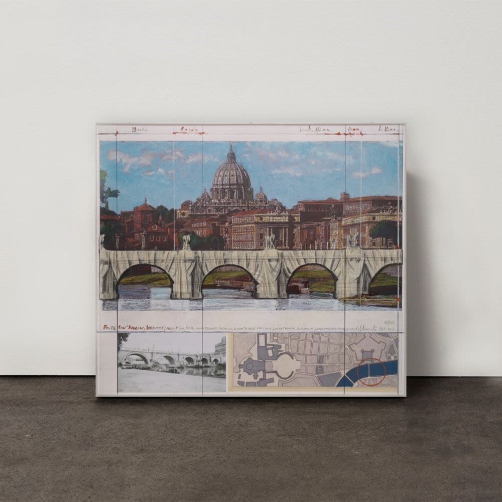 Ponte Sant’Angelo, Wrapped-Christo-1