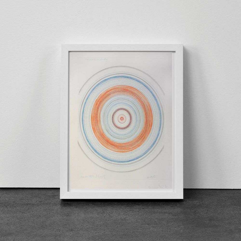 Twisted in Sobriety (from In a Spin, the Action of the World on Things, Volume II)-Damien Hirst-1