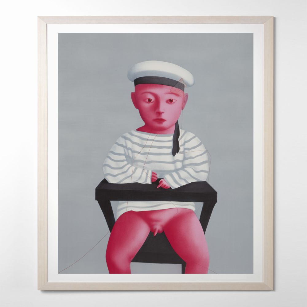 Baby in A Sailor Suit-Zhang Xiaogang-1