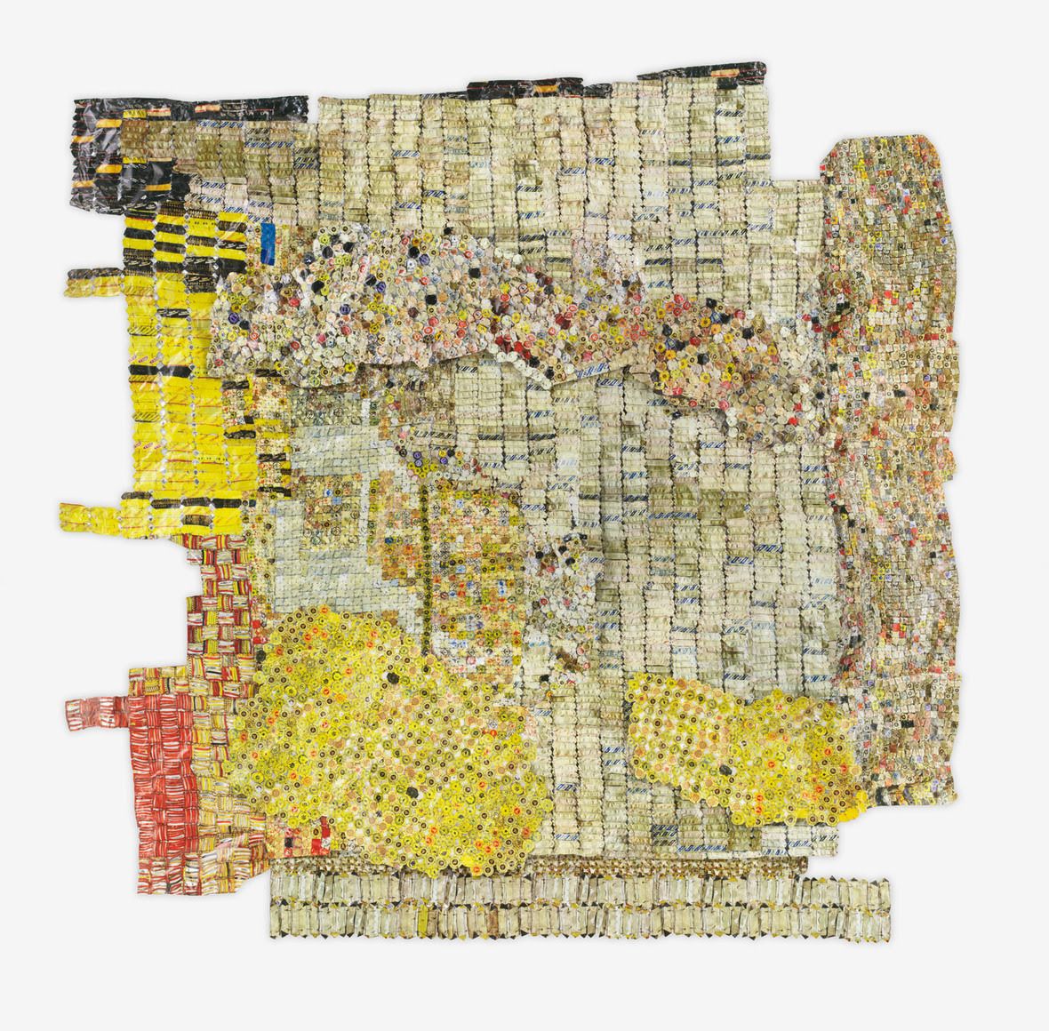 Checked Key-El Anatsui-1