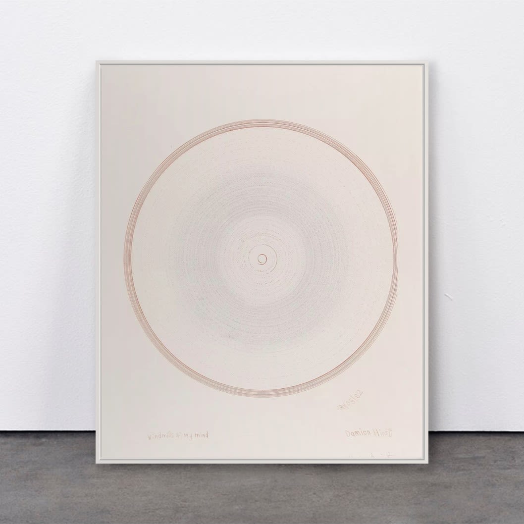 Windmills of my mind (from In a Spin, the Action of the World on Things, Volume II)-Damien Hirst-1