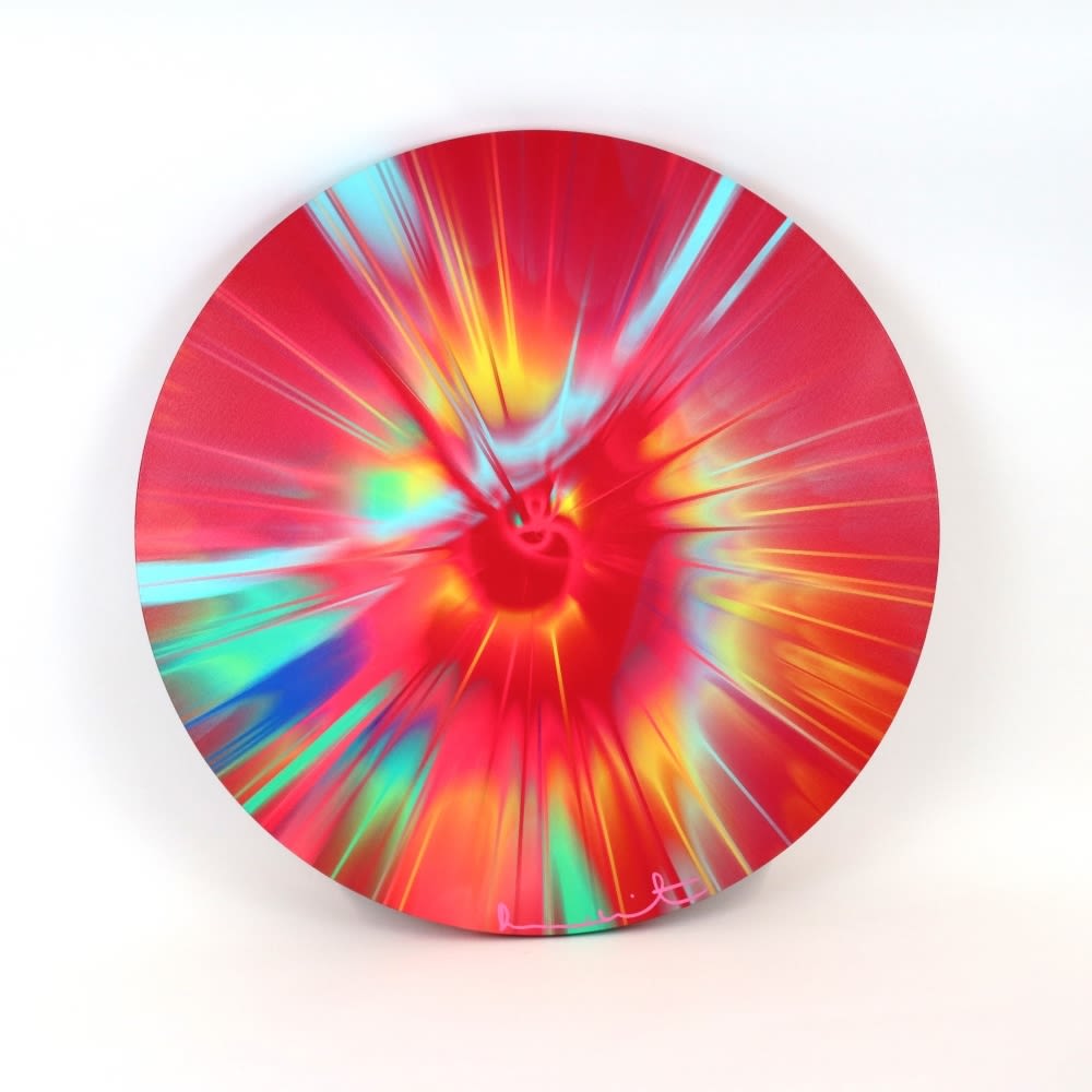 The Beautiful Paintings | #401 Beautiful, Ever Gentle, Almost Jovial Collapser Painting-Damien Hirst-1