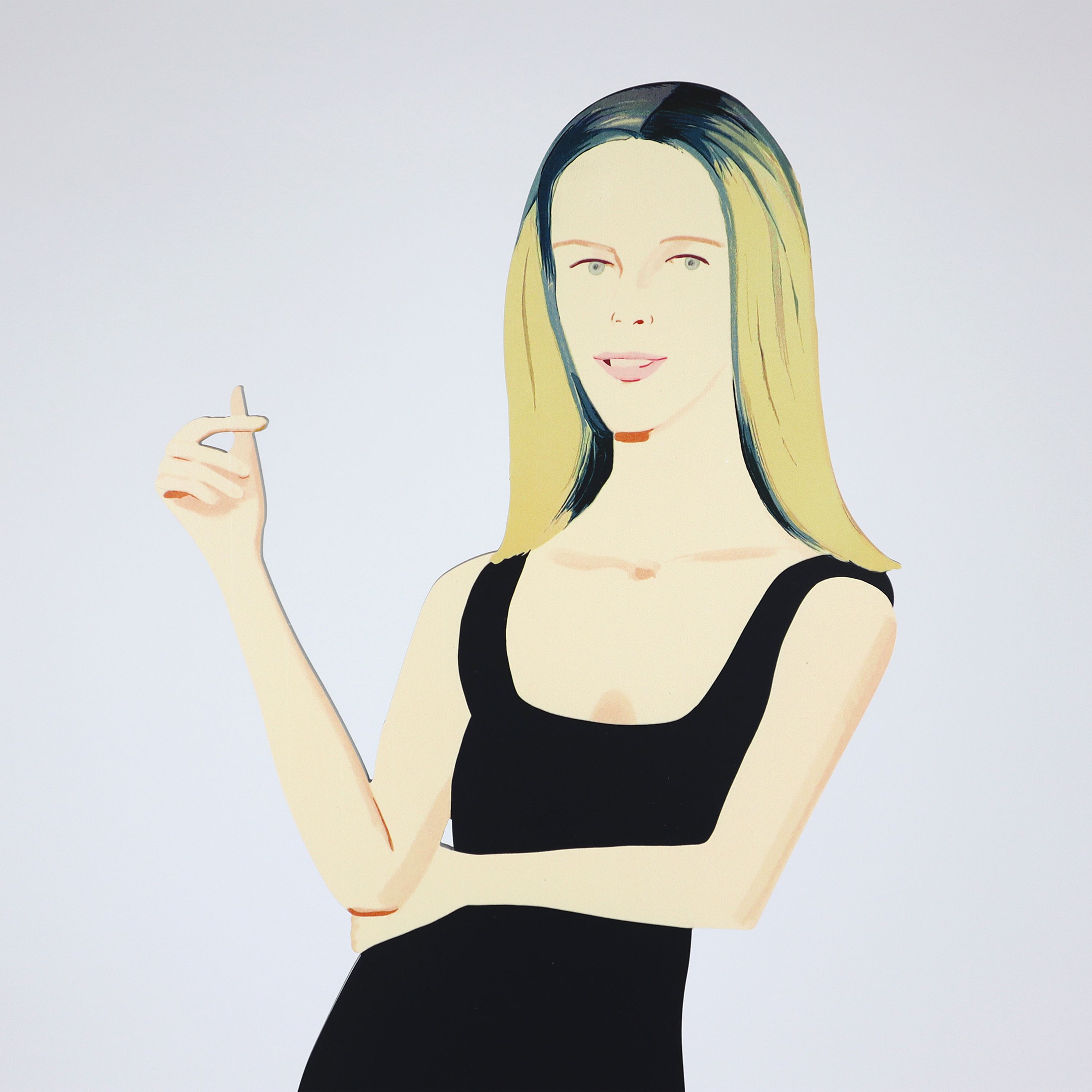 Alex Katz "Black Dress (Christy)" | Weng Contemporary